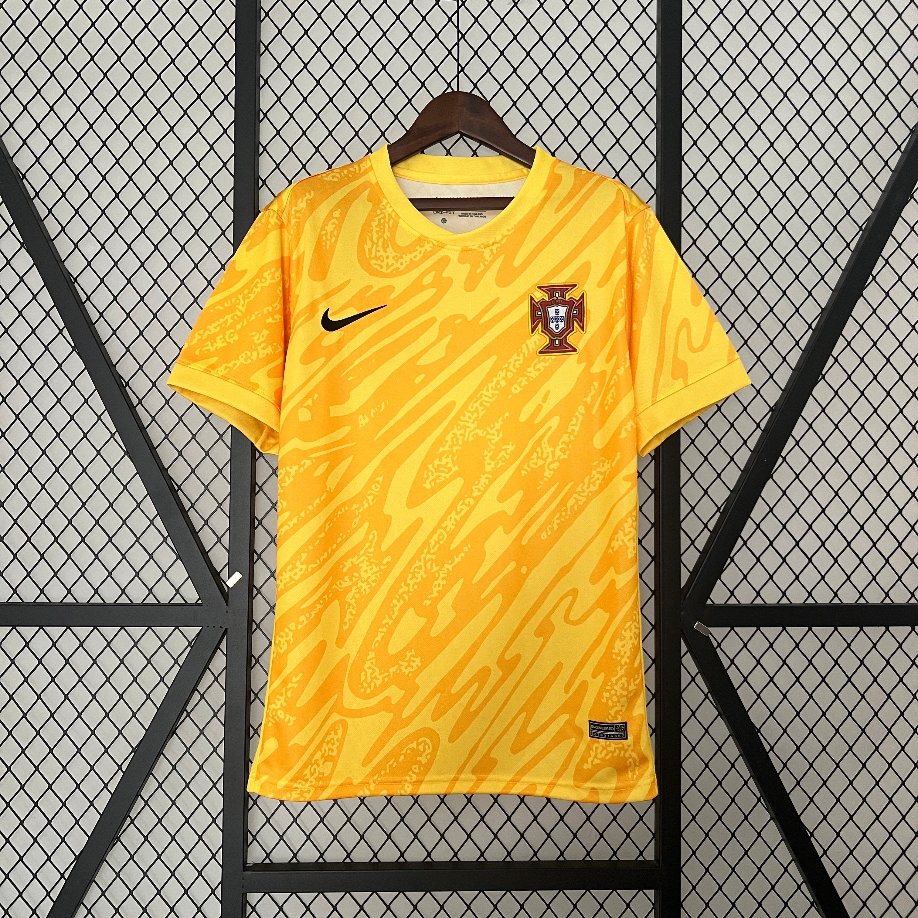 2024 Goalkeeper Portugal Yellow S-XXL