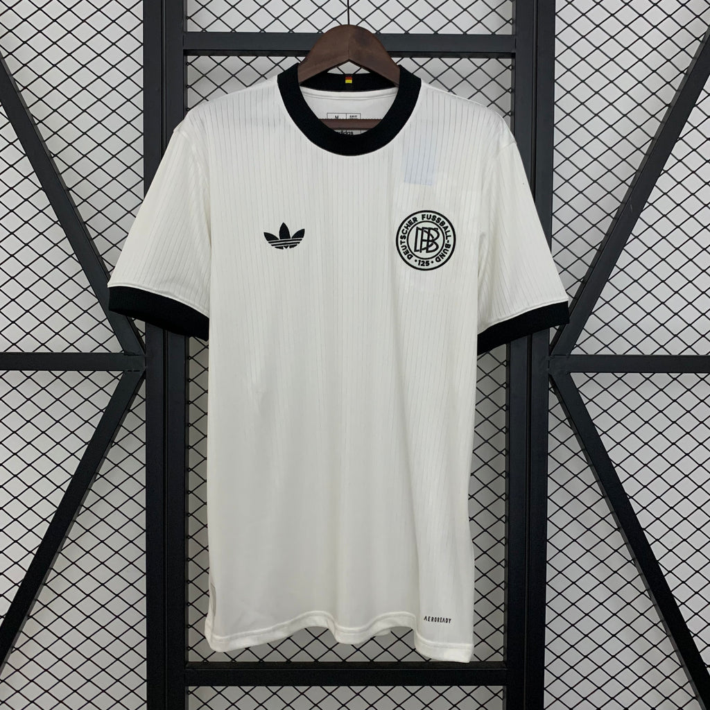 2025 Germany 125th Anniversary White S-4XL