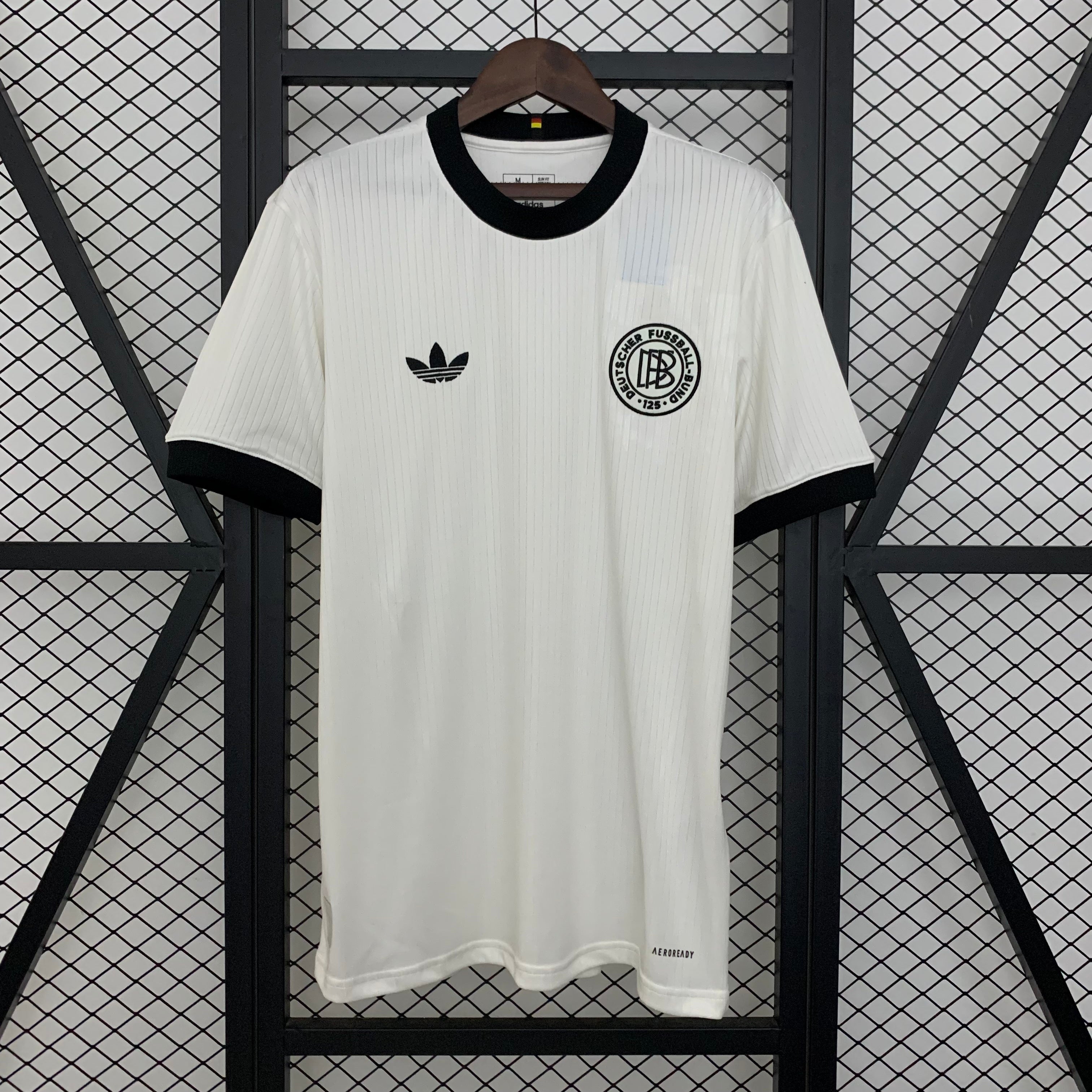 2025 Germany 125th Anniversary White S-4XL
