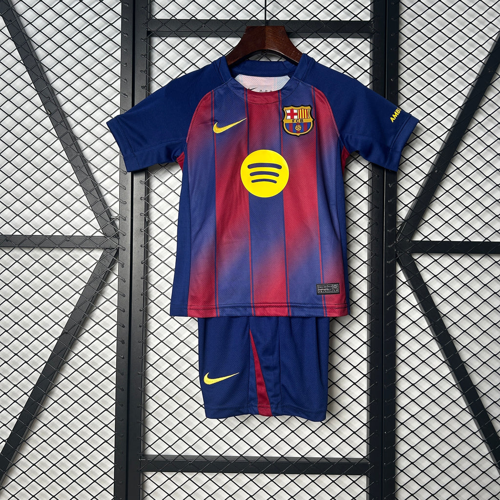 25/26 kids Barcelona home size 16-28
