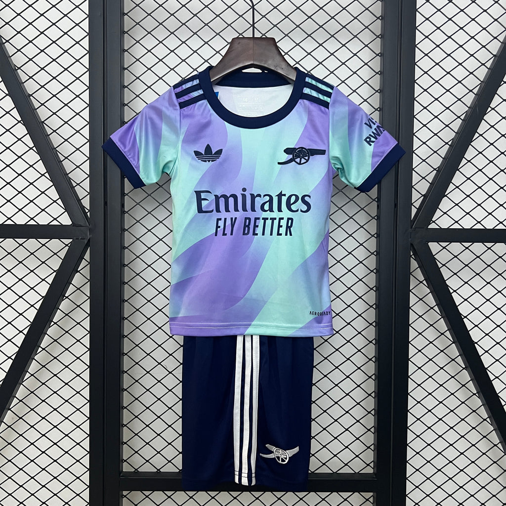 24/25 kids Arsenal third away size 16-28
