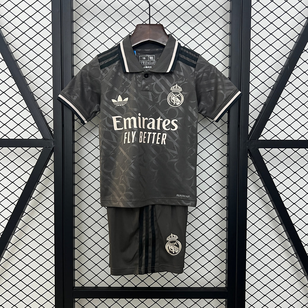 24/25 kids Real Madrid third away game size 16-28