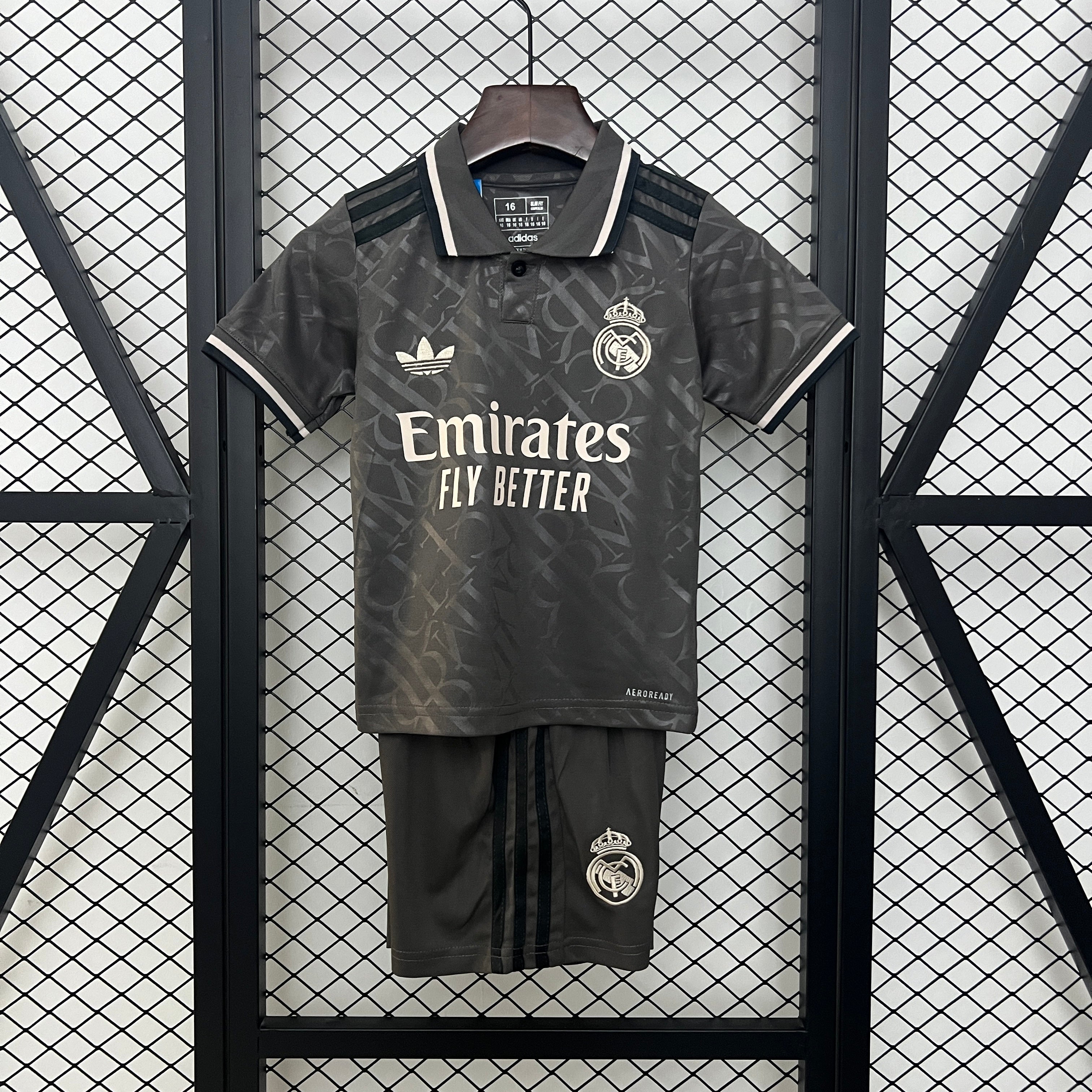 24/25 kids Real Madrid third away game size 16-28
