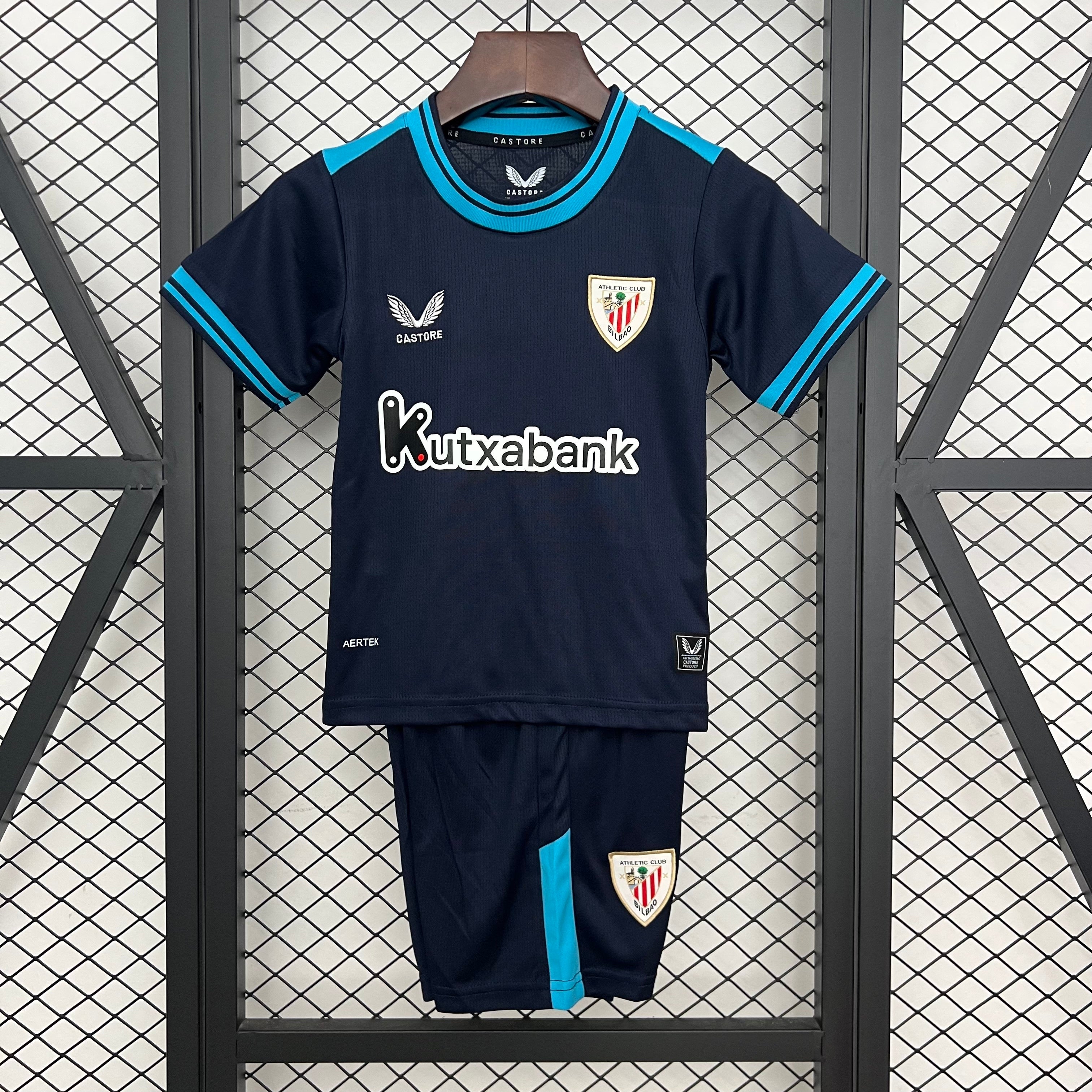25/26 Kids Athletic Bilbao Away Size: 16-28