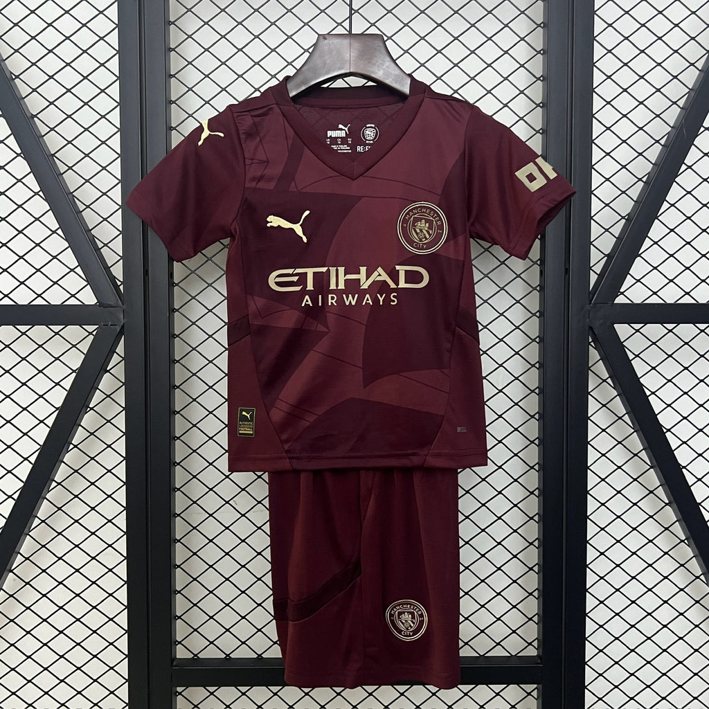 24/25 kids Manchester city third away size 16-28