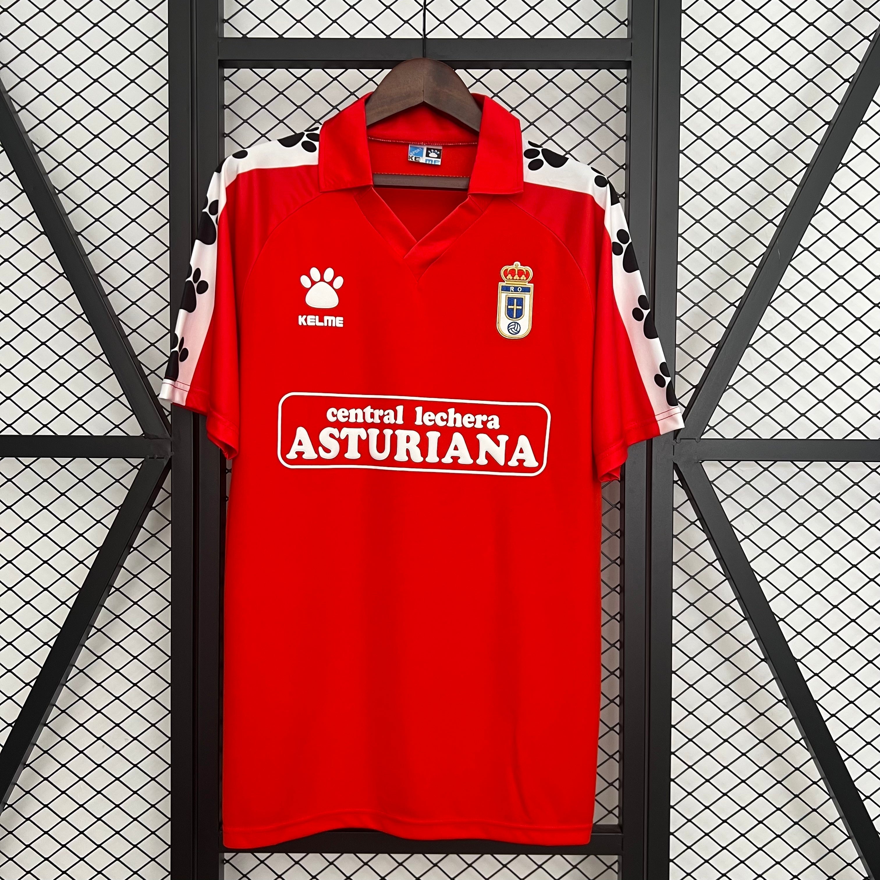 Retro Real Oviedo 90/91 Home S-XXL