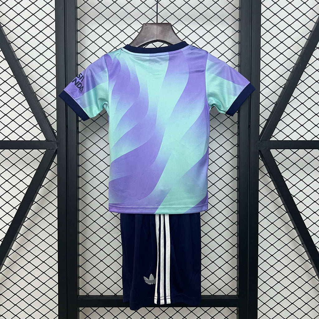 24/25 kids Arsenal third away size 16-28