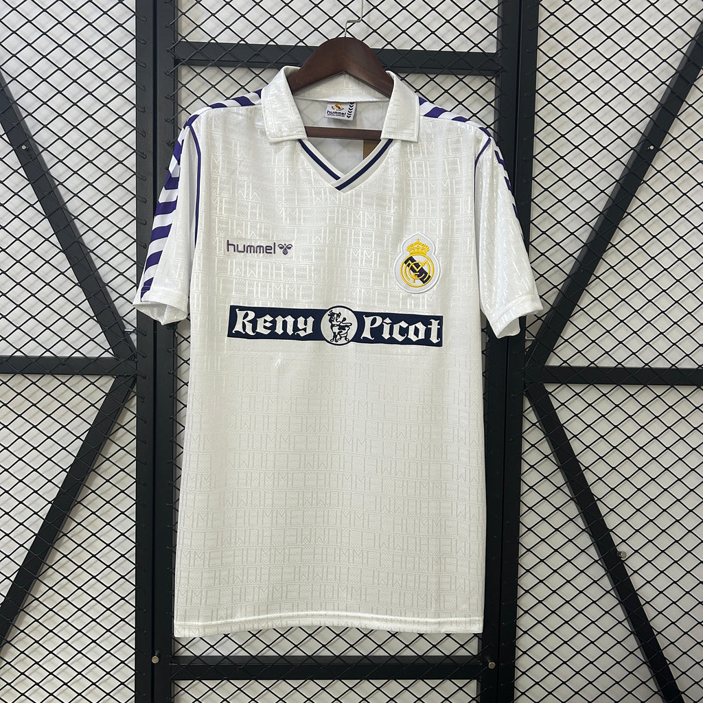 Retro Real Madrid 89/90 Home S-XXL