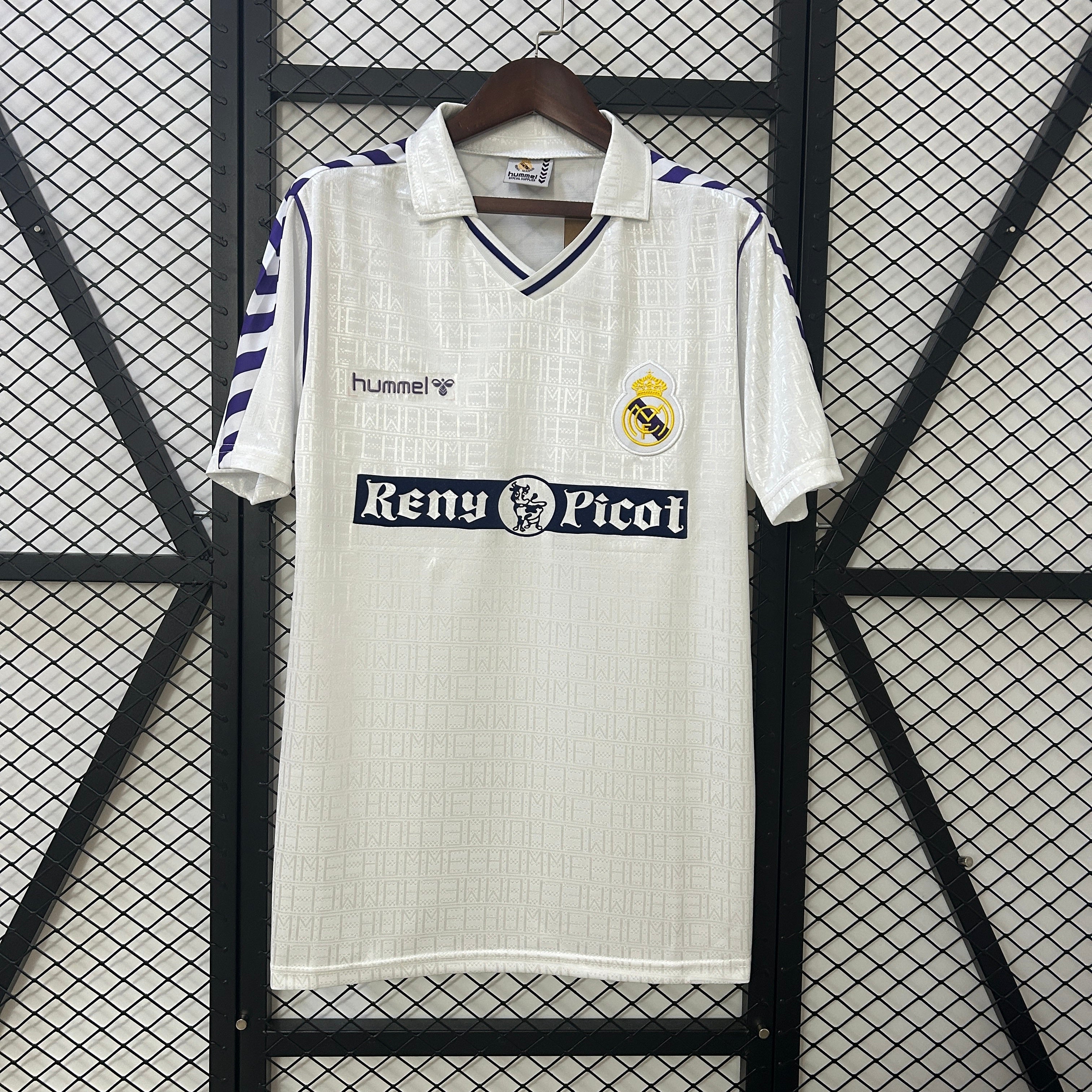 Retro Real Madrid 89/90 Home S-XXL