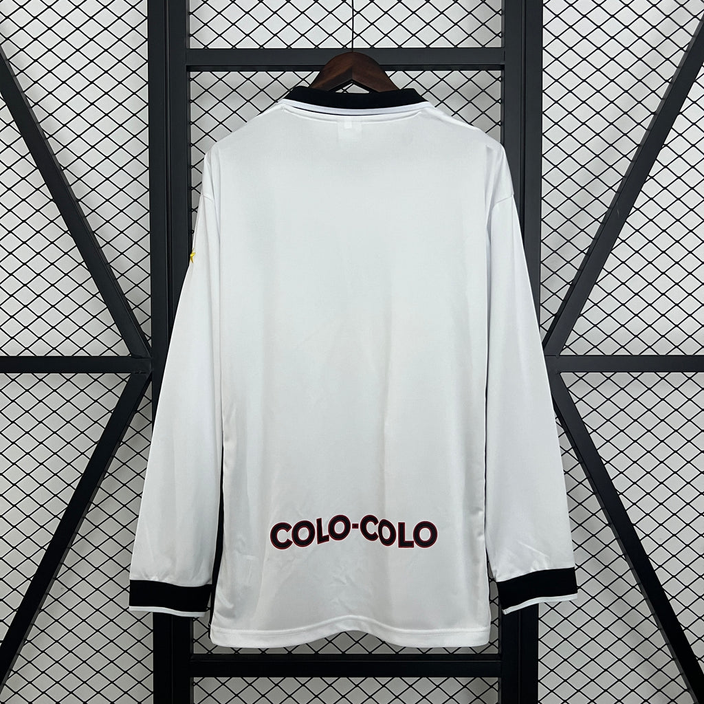 Retro long sleeve colo colo 97/98 home S-XXL