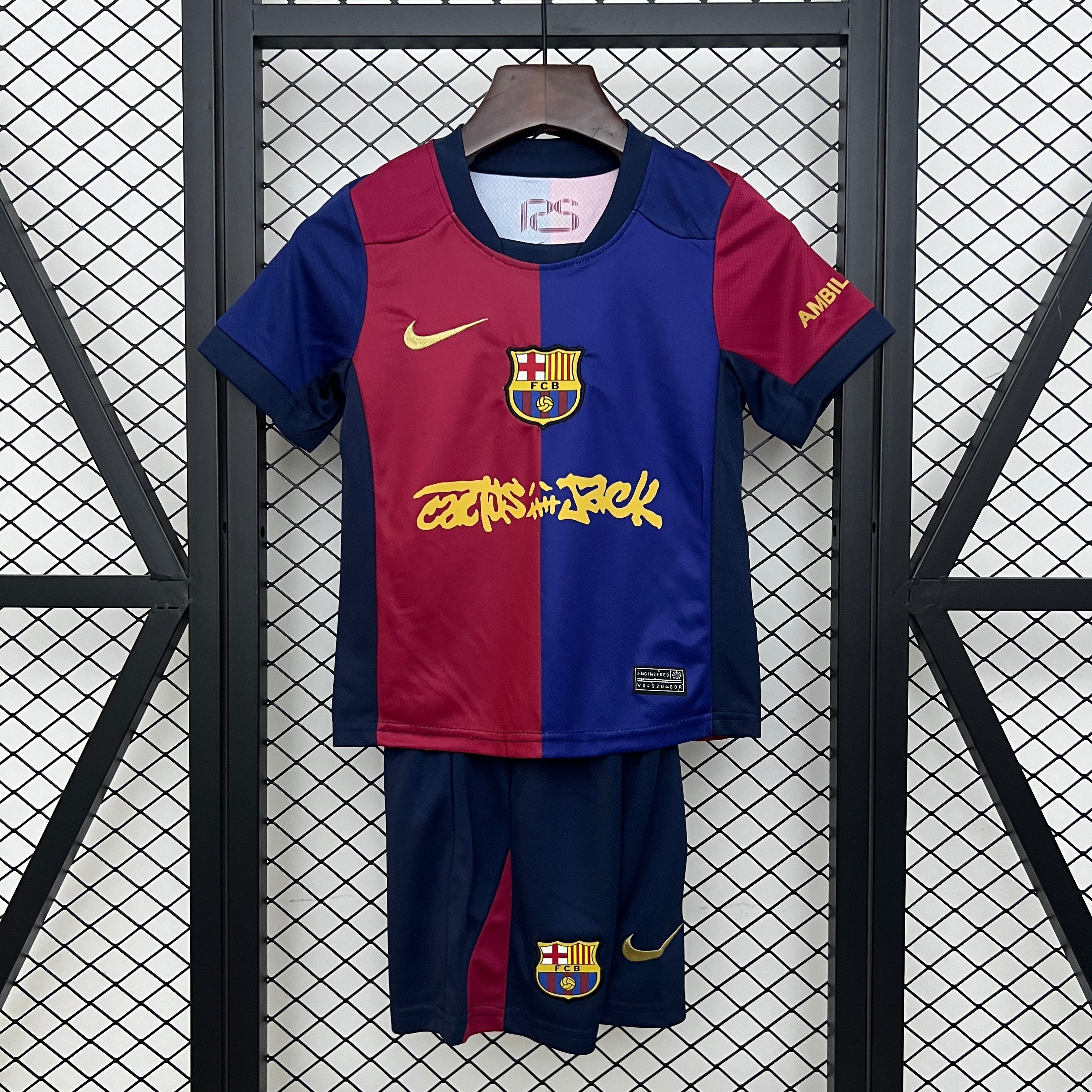 25/26 kids Barcelona home size: 16-28