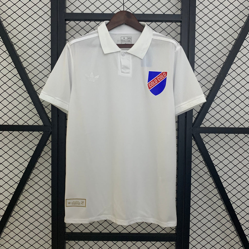 25/26 Colo Colo 100th Anniversary White S-XXL