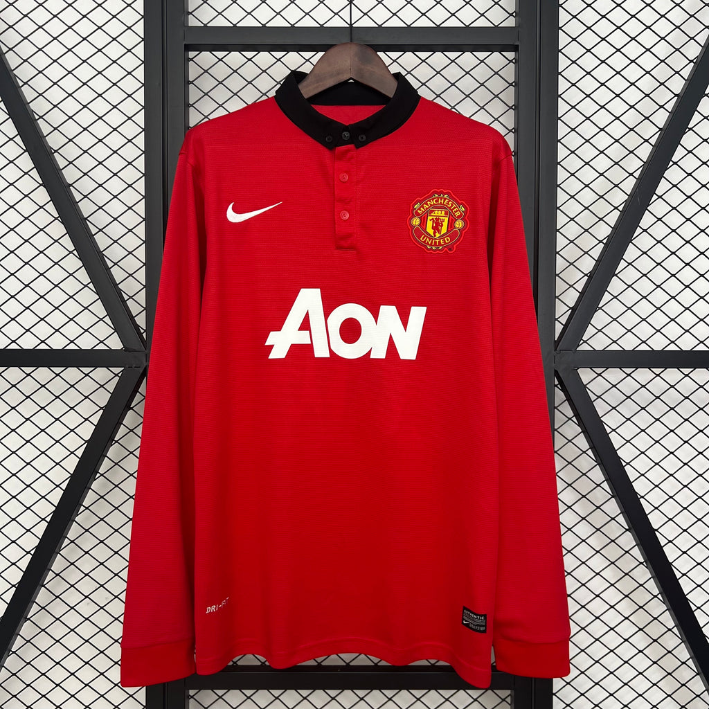 Retro Long Sleeve  M-U13/14 Home S-XXL