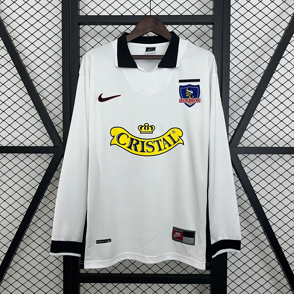 Retro long sleeve colo colo 97/98 home S-XXL