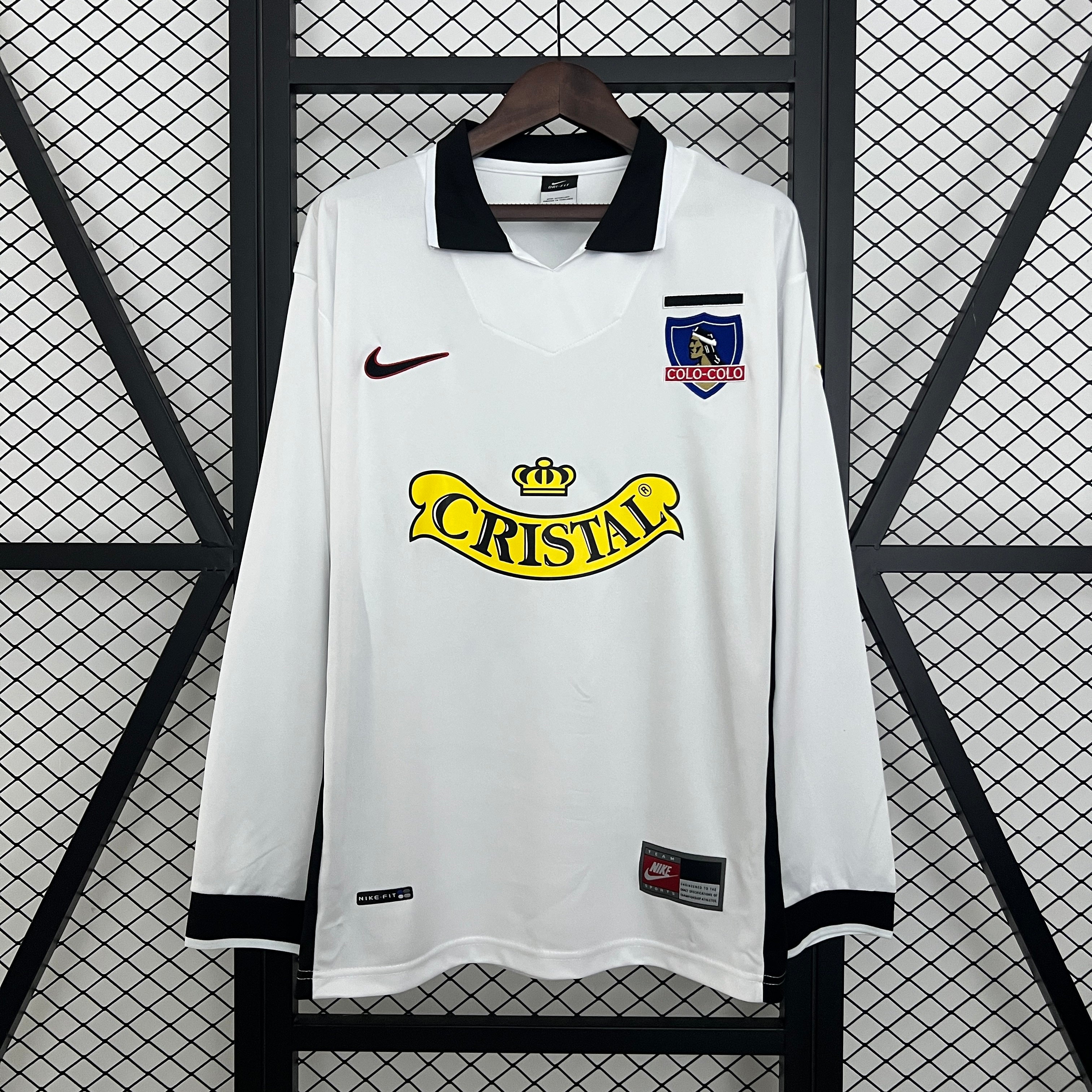 Retro long sleeve colo colo 97/98 home S-XXL