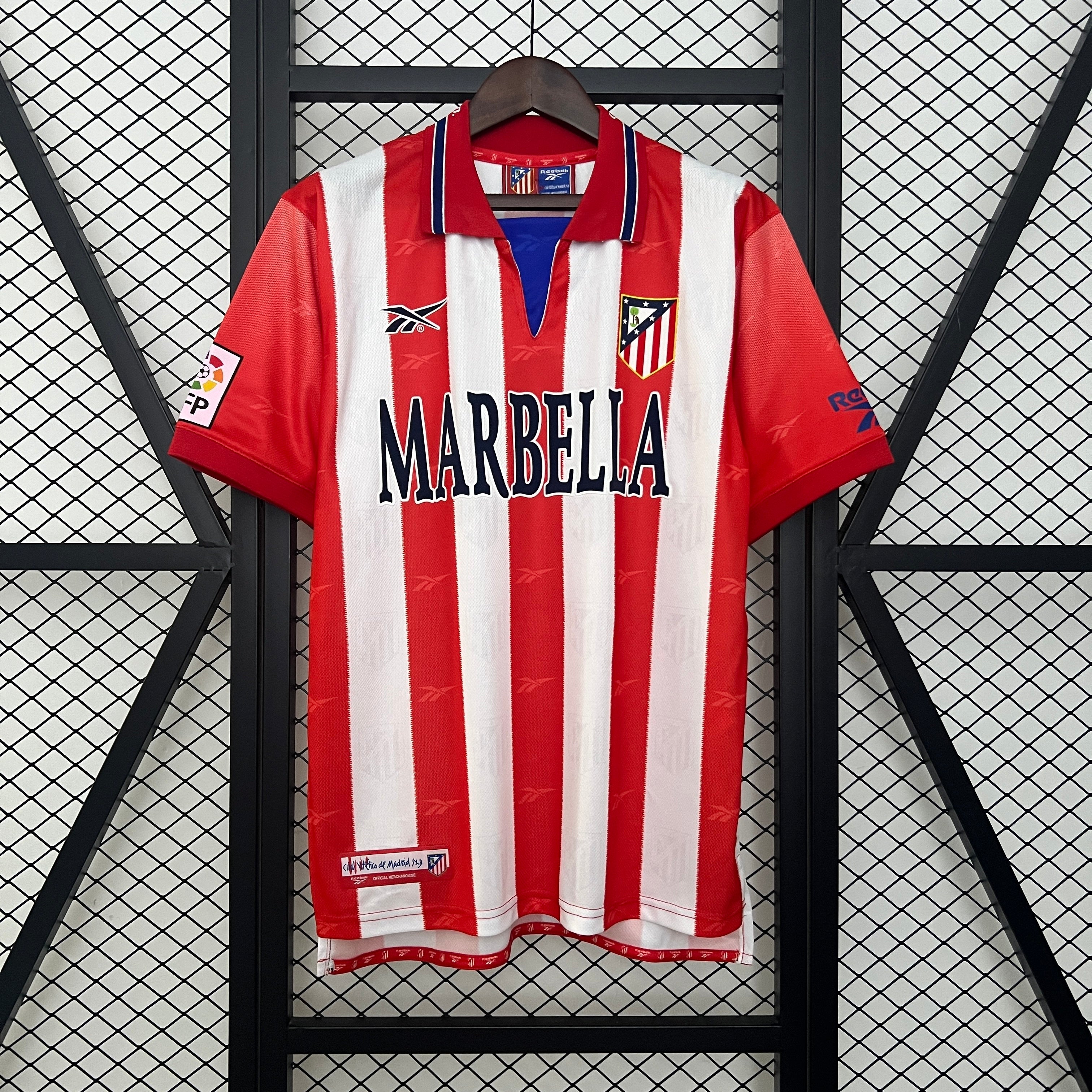 Retro Atletico Madrid 98/99 Home S-XXL