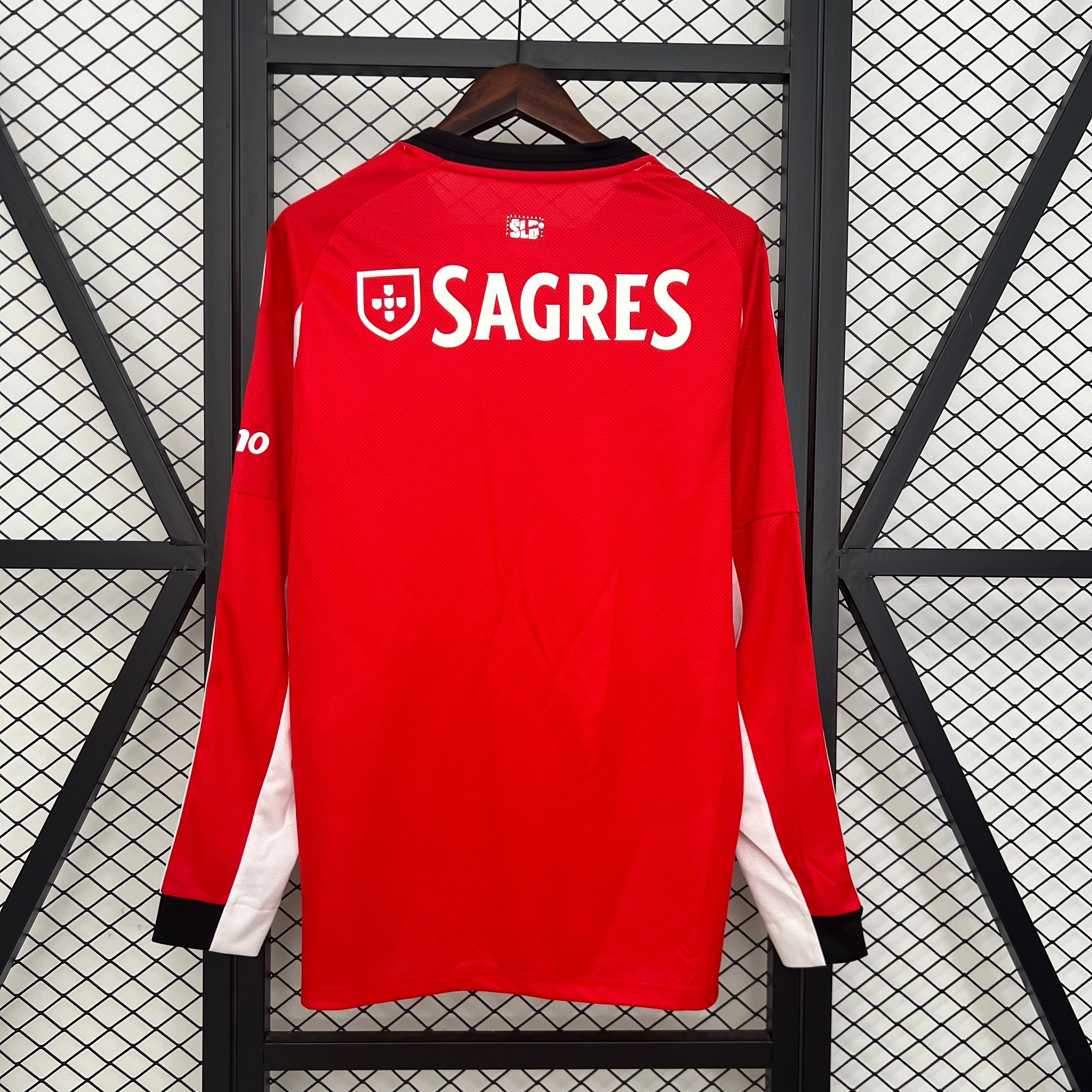 25/26 Long sleeve Benfica home S-XXL