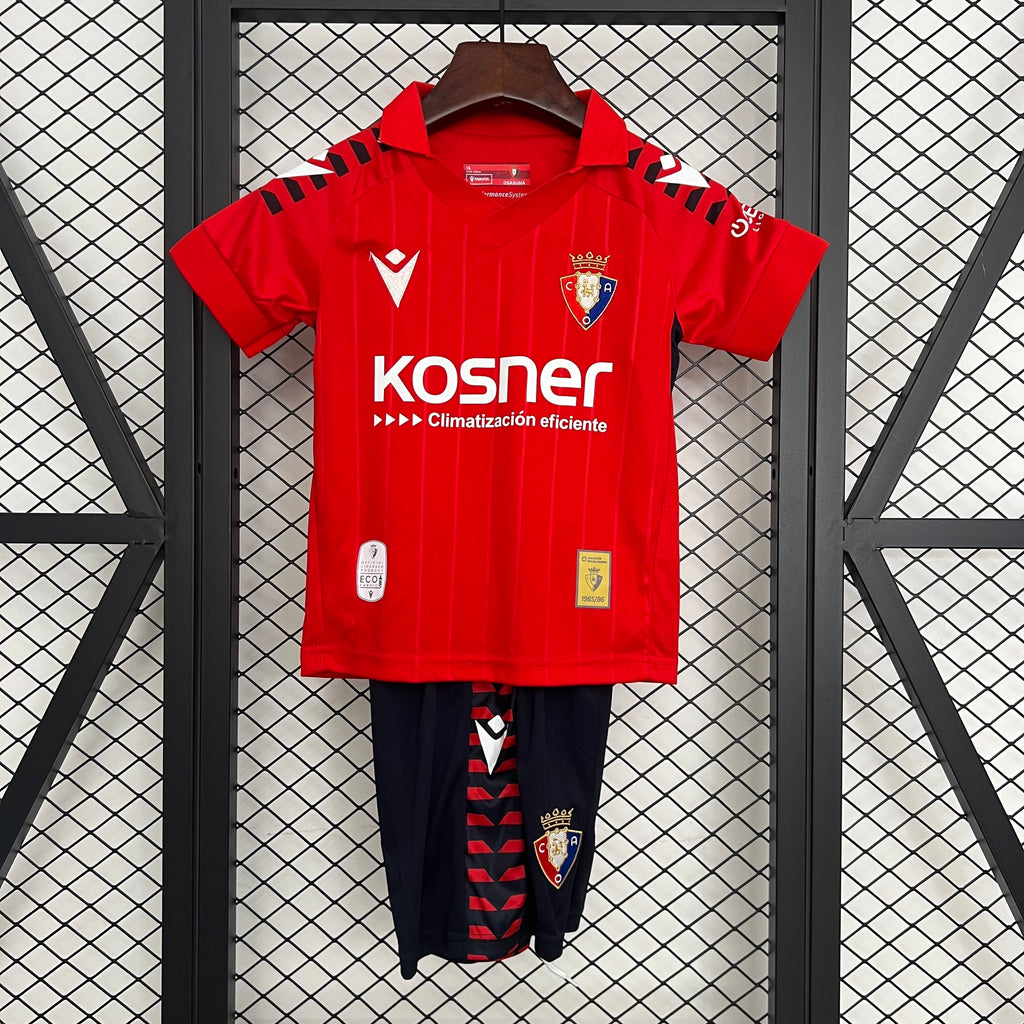 25/26 Kids Osasuna Home Size: 16-28