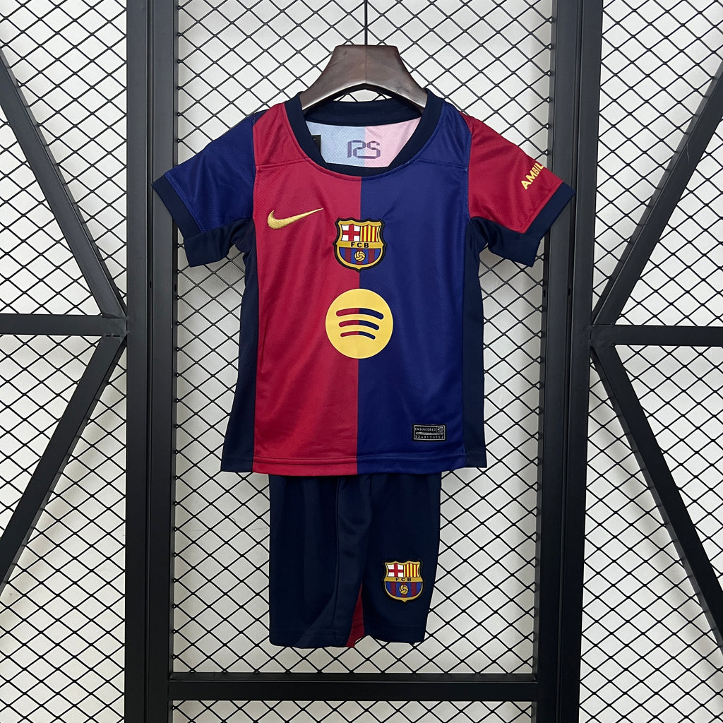 24/25 kids Barcelona home size 16-28