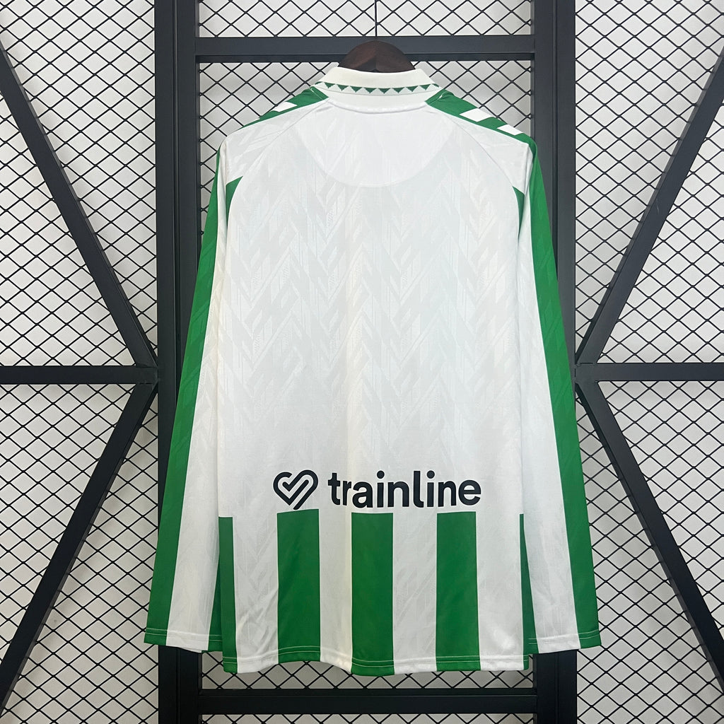 24/25 Long Sleeve Real Betis Home S-XXL