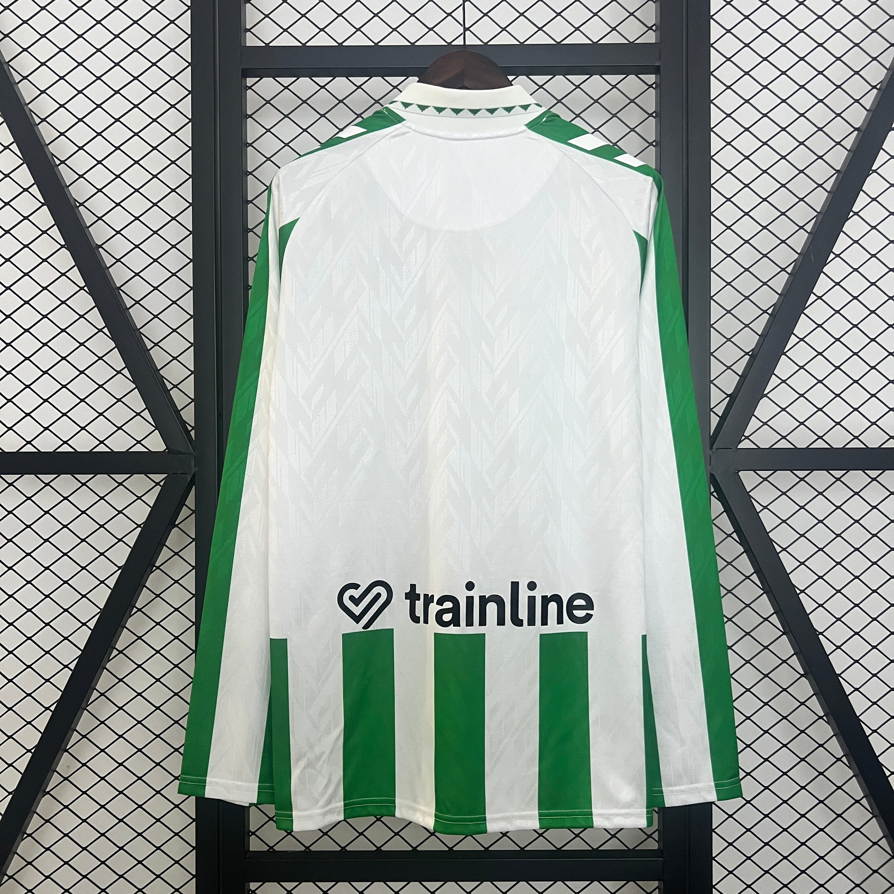 24/25 Long Sleeve Real Betis Home S-XXL