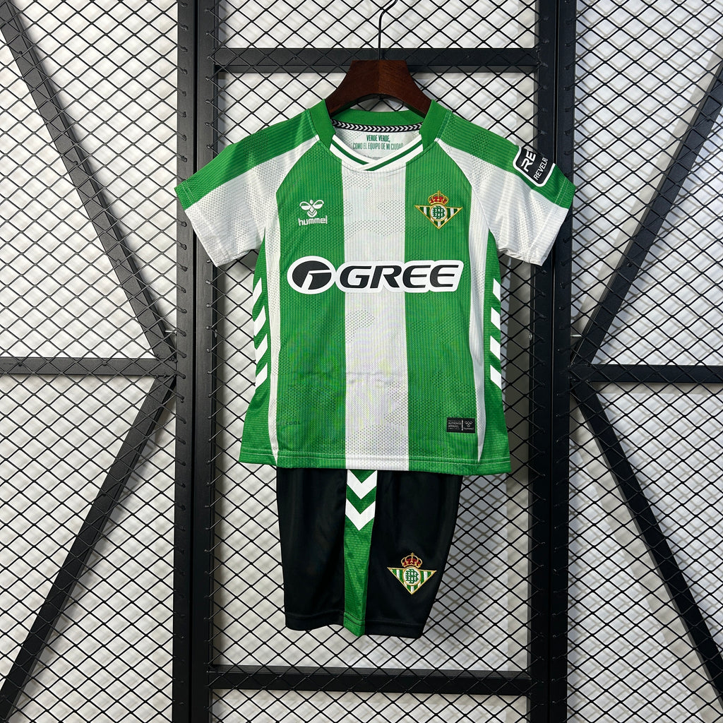 kids 25/26 Real Betis home size: 16-28