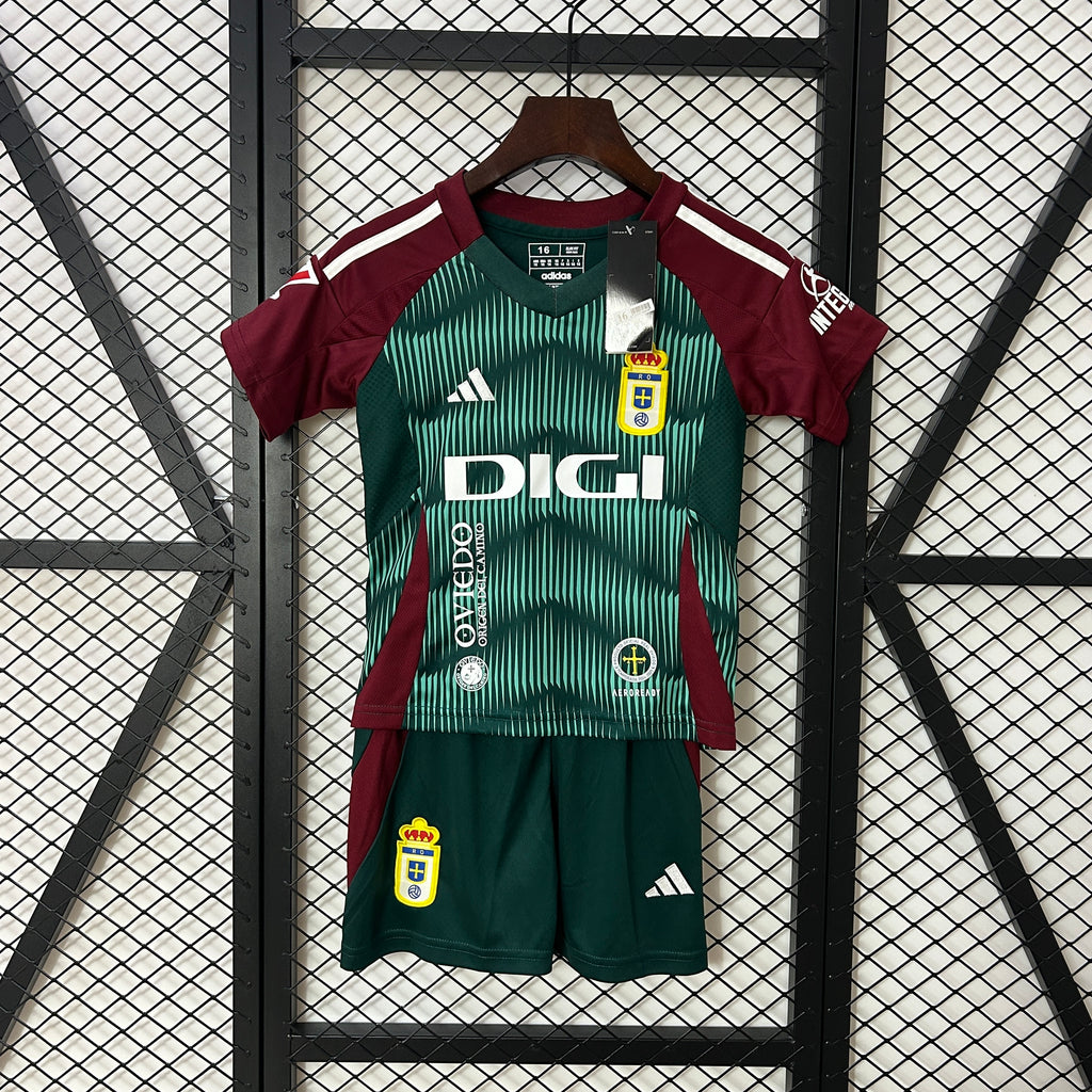 24/25 Kids Real Oviedo Third Jersey Size 16-28