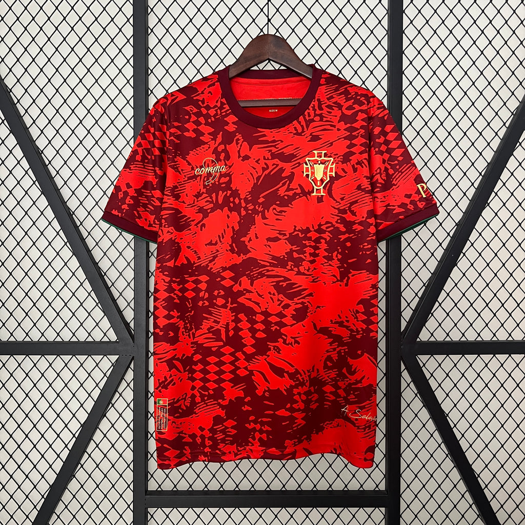 2024 Portugal Training Wear Red S-XXL
